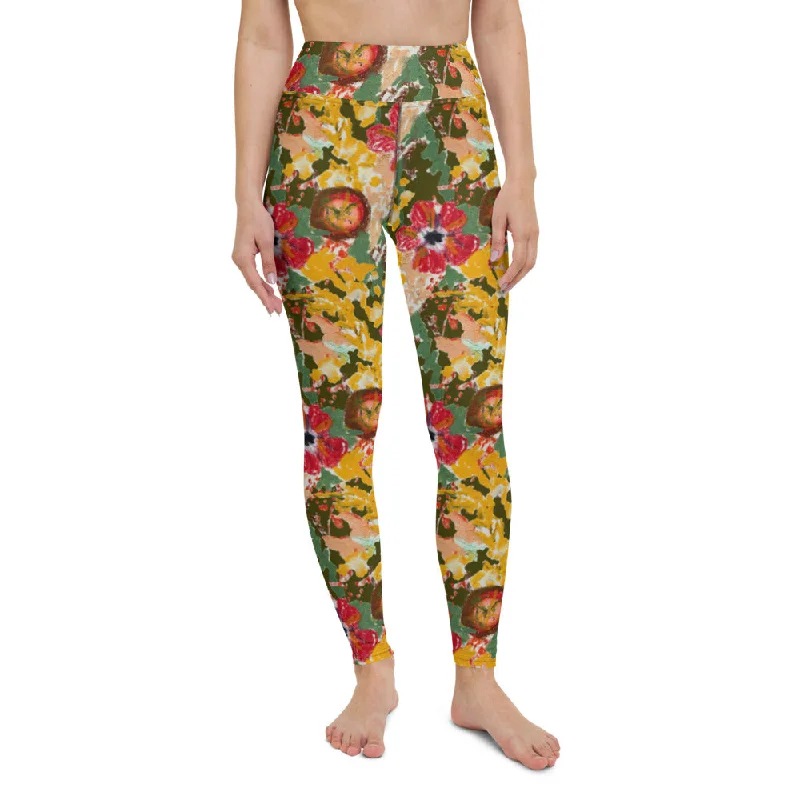 Hawaiian Yoga Leggings